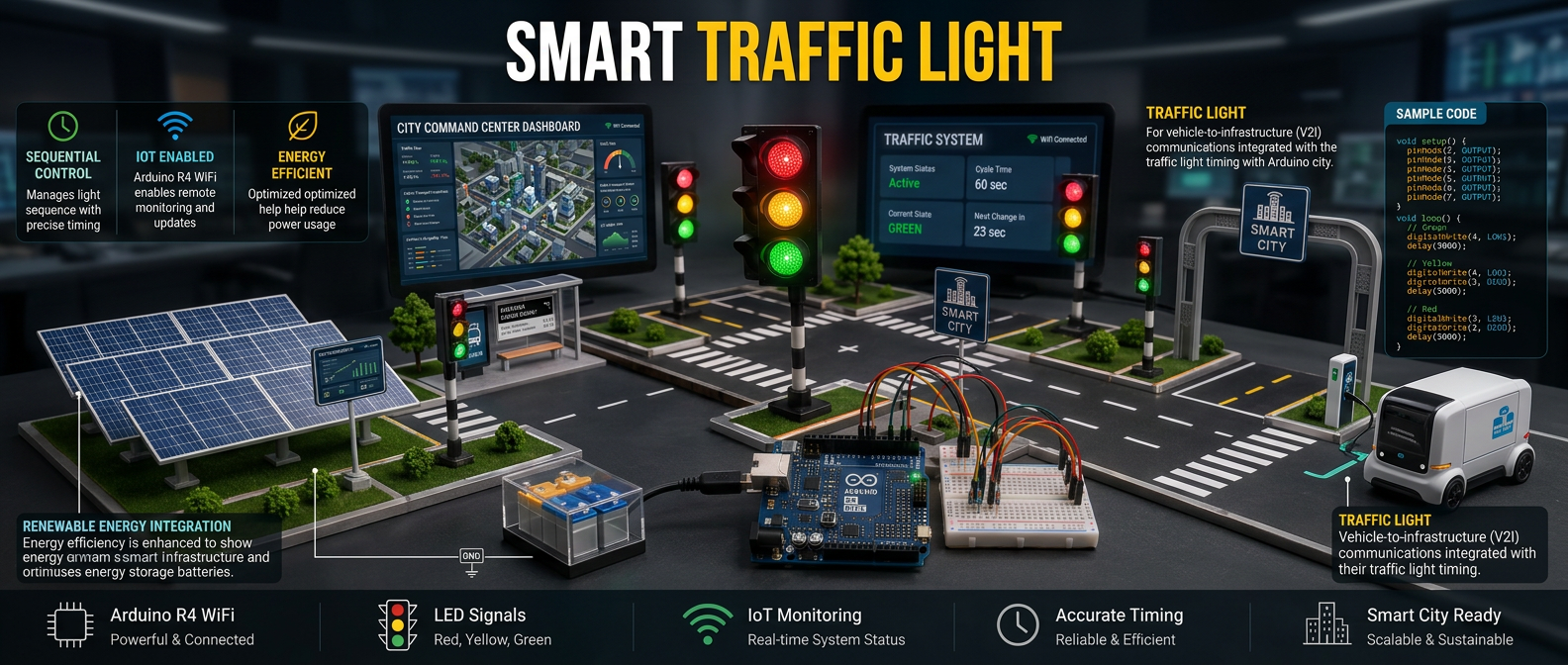 4 Smart Traffic Light